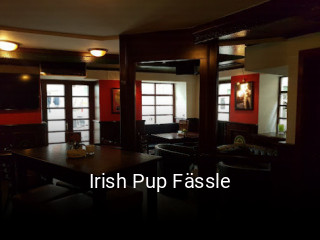 Irish Pup Fässle tisch buchen