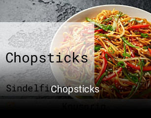 Chopsticks reservieren