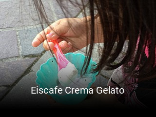 Eiscafe Crema Gelato online reservieren