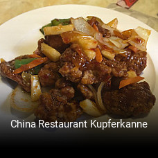 China Restaurant Kupferkanne tisch buchen