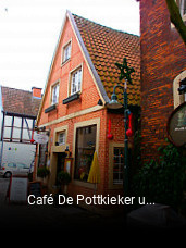Jetzt bei Café De Pottkieker und Teestube einen Tisch reservieren