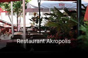 Restaurant Akropolis tisch buchen