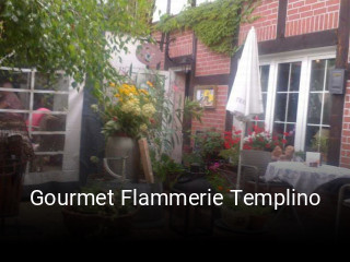 Gourmet Flammerie Templino tisch buchen