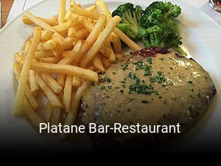 Platane Bar-Restaurant tisch reservieren