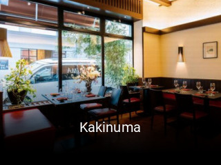 Kakinuma tisch reservieren