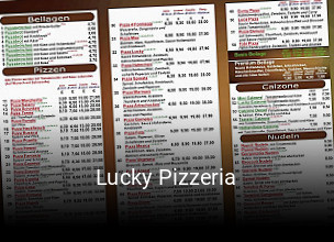 Jetzt bei Lucky Pizzeria einen Tisch reservieren
