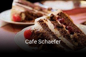 Cafe Schaefer tisch reservieren