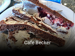 Jetzt bei Cafe Becker einen Tisch reservieren