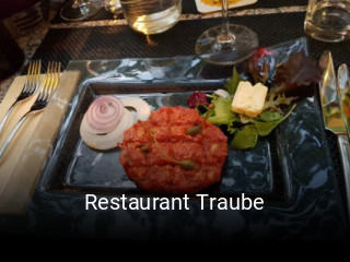 Restaurant Traube tisch reservieren
