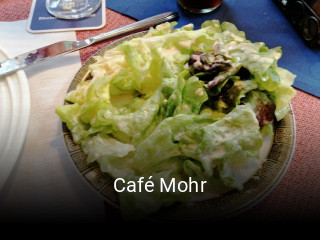 Café Mohr tisch reservieren