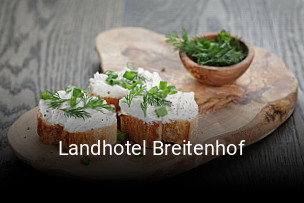 Landhotel Breitenhof tisch buchen