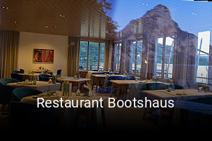 Restaurant Bootshaus online reservieren