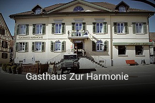 Gasthaus Zur Harmonie tisch buchen