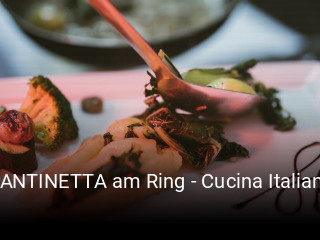 CANTINETTA am Ring - Cucina Italiana tisch buchen