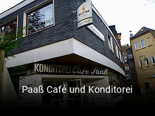 Paaß Café und Konditorei reservieren