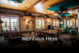 Weinhaus Hess tisch reservieren