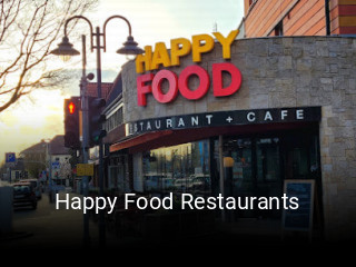 Jetzt bei Happy Food Restaurants einen Tisch reservieren