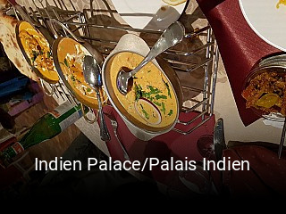 Indien Palace/Palais Indien tisch reservieren