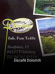 Eiscafé Dolomiti tisch reservieren