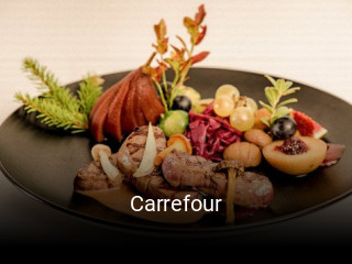 Carrefour tisch buchen