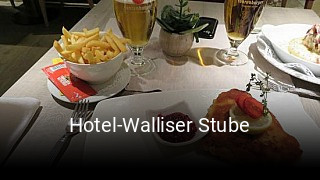Hotel-Walliser Stube tisch buchen
