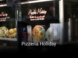 Pizzeria Holiday reservieren