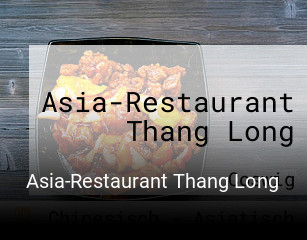 Jetzt bei Asia-Restaurant Thang Long einen Tisch reservieren