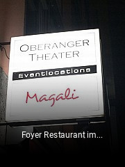 Jetzt bei Foyer Restaurant im Oberanger Theater einen Tisch reservieren
