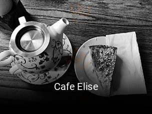 Jetzt bei Cafe Elise einen Tisch reservieren