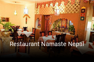 Restaurant Namaste Nepal tisch buchen