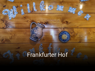 Frankfurter Hof tisch buchen