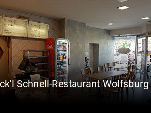 Jetzt bei Glock'l Schnell-Restaurant Wolfsburg Glock`l Schnell-Restaurant Vorsfelde einen Tisch reservieren