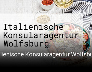 Italienische Konsularagentur Wolfsburg tisch reservieren