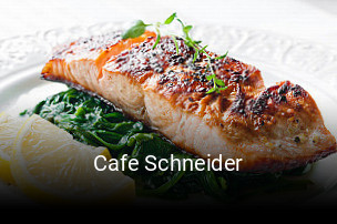 Cafe Schneider tisch reservieren