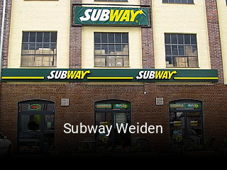 Subway Weiden online reservieren