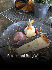 Restaurant Burg Wilhelmstein tisch buchen