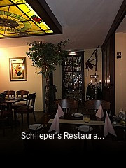 Schlieper's Restaurant Cafe Bar tisch reservieren