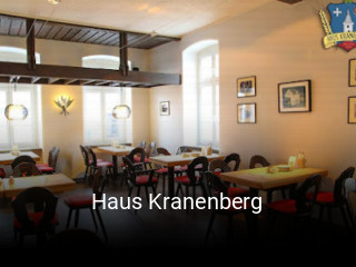 Haus Kranenberg tisch buchen