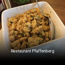 Restaurant Pfaffenberg tisch buchen