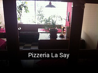 Pizzeria La Say tisch reservieren