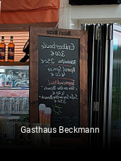 Gasthaus Beckmann tisch reservieren