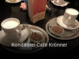 Konditorei-Cafe Krönner tisch buchen
