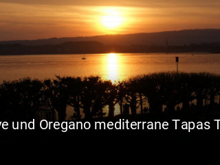 Olive und Oregano mediterrane Tapas Tea-Room tisch buchen