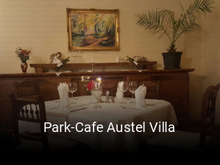 Park-Cafe Austel Villa tisch buchen