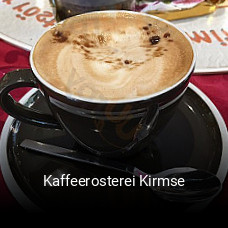 Kaffeerosterei Kirmse tisch reservieren