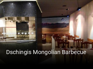 Jetzt bei Dschingis Mongolian Barbecue einen Tisch reservieren