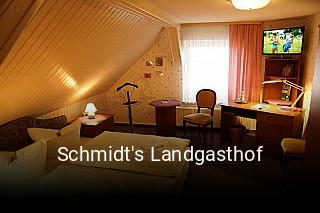 Schmidt's Landgasthof reservieren