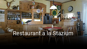 Restaurant a la Stazium online reservieren