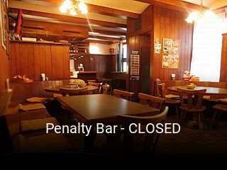 Penalty Bar - CLOSED tisch reservieren