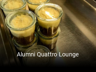Jetzt bei Alumni Quattro Lounge einen Tisch reservieren